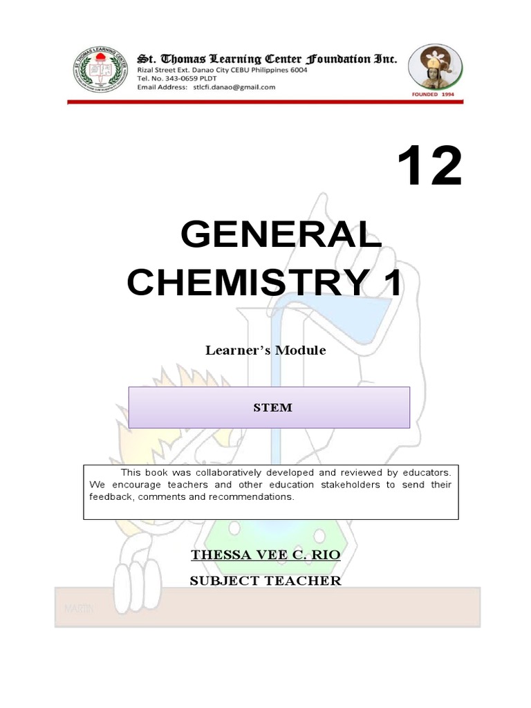 Genchem Module Pdf Mixture Chemical Compounds