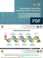 Materi Direktur Kemendesa - 02-02-2022 Paparan DD Untuk Kesehatan (Bebas Rokok)