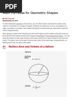 Area & Volume