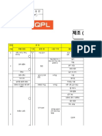 (예시) 110 - 160d-7ee Engine 제조 (q.c) 공정도