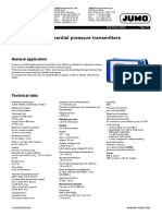 Pressure Transmitter Jumo 404304