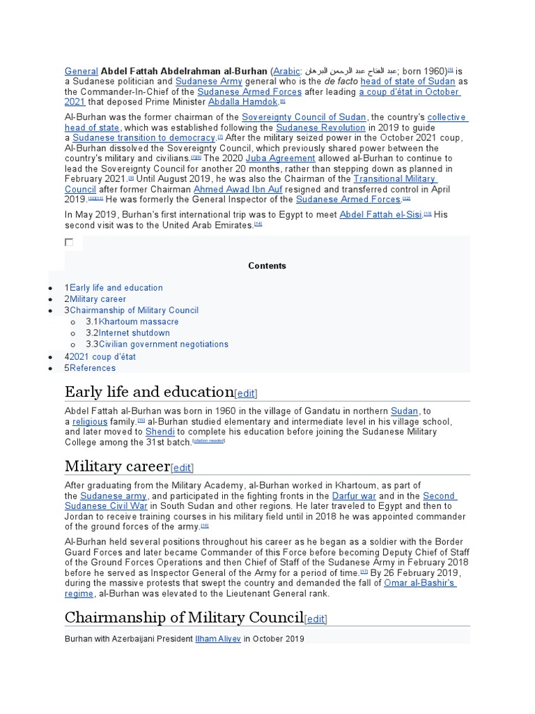 Abdel Fattah PDF Sudan International Relations