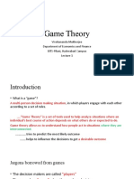 Game Theory L1