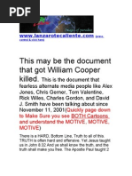 The Document That Got William Cooper Killed 0