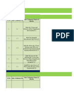 NBA Criteria Matrix