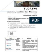 TUGAS 02 - Tipe Data Identifier Operator 00 Tayang