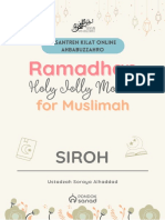 Siroh Sanlat Online Ramadhan AhbabuzZahro