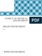 Family of Musical Instrument