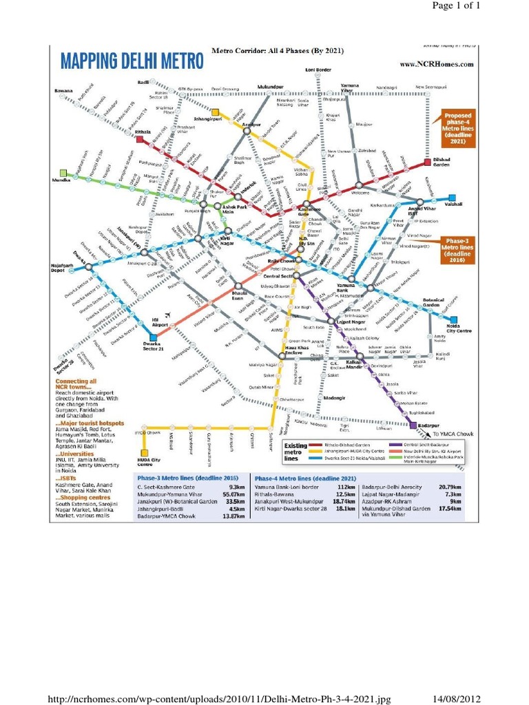 Delhi Metro PH 3 | PDF | Technology & Engineering