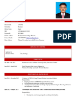 Ko Chit Aung CV