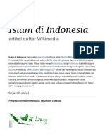 Islam Di Indonesia - Wikipedia Bahasa Indonesia, Ensiklopedia Bebas