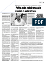 Entrevista Diari de Tarragona Prof.:Ignacio Grossmann