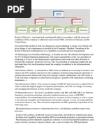 Global Bike Organizational Structure