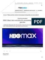 HBO Max - Otro Servicio de Streaming Que Subirá Los Precios