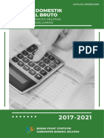 Produk Domestik Regional Bruto Kabupaten Bangka Selatan Menurut Pengeluaran 2017-2021