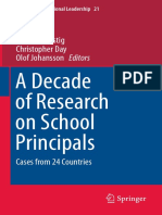 A Decade of Research On School Principals Cases From 24 Countries
