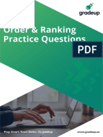 Practice Questions On Order Ranking English 95