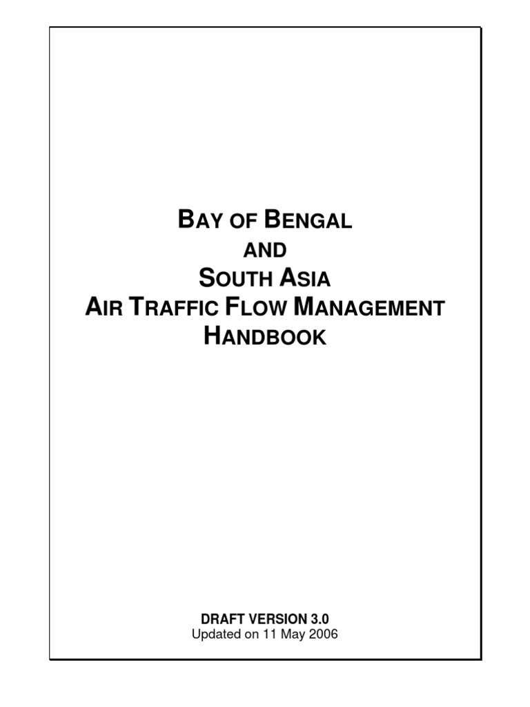 Bay of Bengal ATFM Handbook 2006 | PDF | Air Traffic Control ...