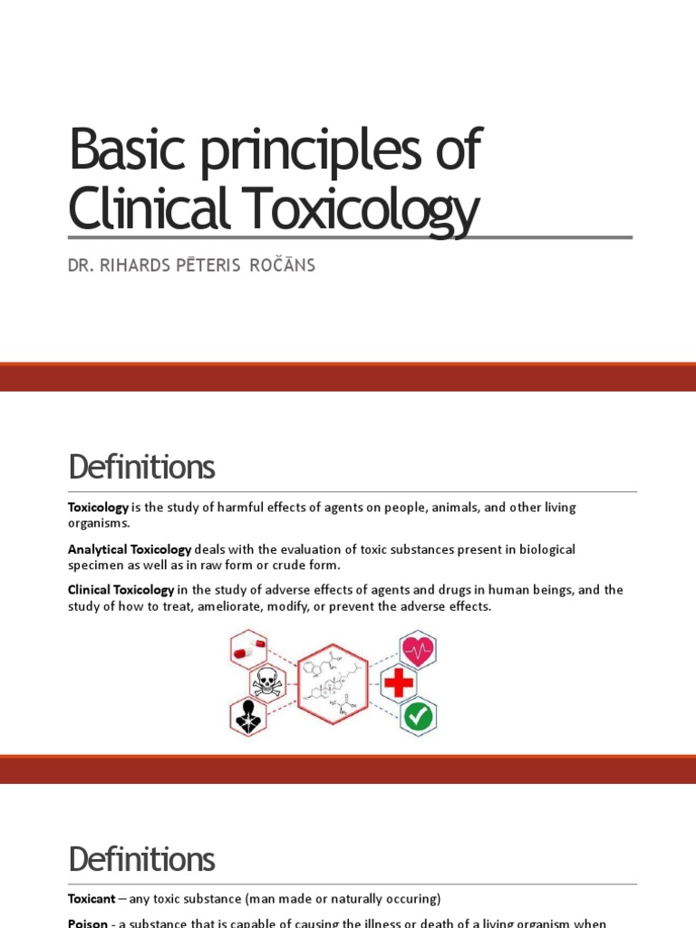 General Principles of Clinical Toxicology | PDF | Poison | Toxin