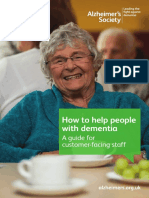Customer Facing Staff Guide Dementia