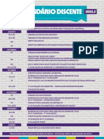 CalendÃ¡rio Discente UNIBRA 2022.2