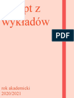 Skrypt Z Wykładów