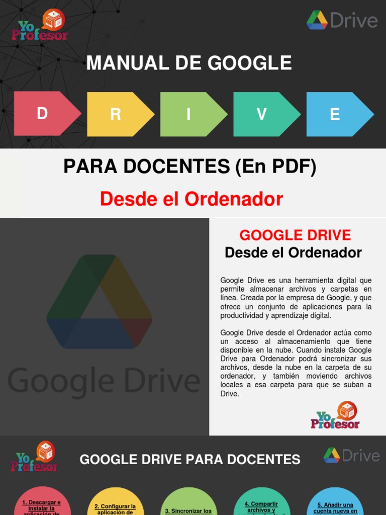 Guía de Google Drive para Docentes | PDF | Archivo de computadora ...