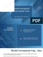 Model Konseptual Keperawatan Jiwa: Indah Dwi Astuti, S. Kep., Ners, M. Kep
