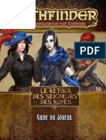 Pathfinder 1 - Campagne - Le Retour Des Seigneurs Des Runes - Guide Du Joueur