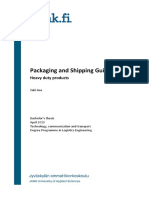 Packaging and Shipping Guidelines