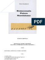 (L’Approfondimento) Mauro Scardovelli - Democrazia, Potere, Narcisismo-Liberodiscrivere Edizioni (2005)