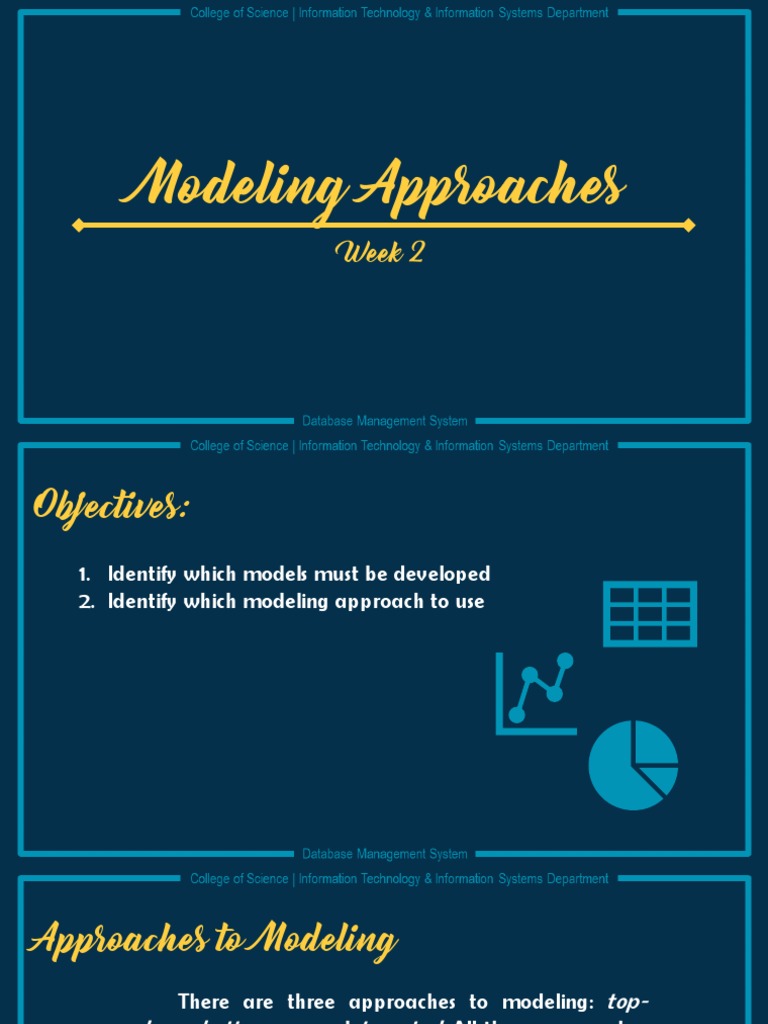 Week 2 - Modelling Approach | PDF