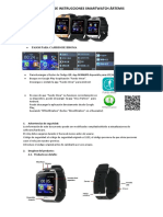 Manual de Instrucciones Smartwatch Ártemis: Pasos para Cambio de Idioma