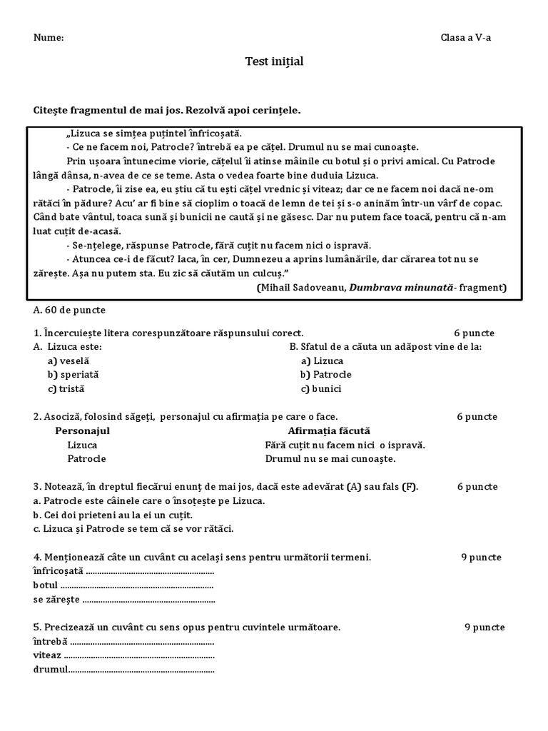 7 Test Initial 5 | PDF