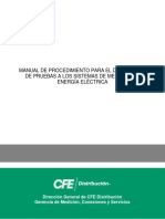 Manual Procedimiento Desarrollo Pruebas Sistemas Medicion Energia Electrica