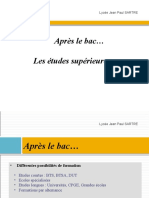 Après Le Bac Les Études Supérieures... : Lycée Jean Paul SARTRE