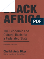Cheikh Anta Diop - Harold J. Salemson - Carlos Moore - Black Africa - The Economic and Cultural Basis For A Federated State-Lawrence Hill Books (Chicago Review Press) - Africa World Press (1987)