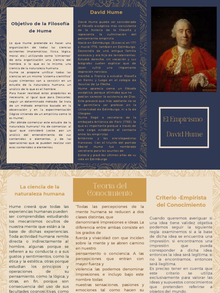 El Empirismo David Hume | PDF | David Hume | Empirismo