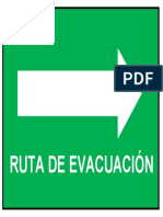 Ruta de Evacuacion