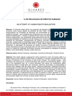 Uma Tentativa de Realização de Direitos Humanos