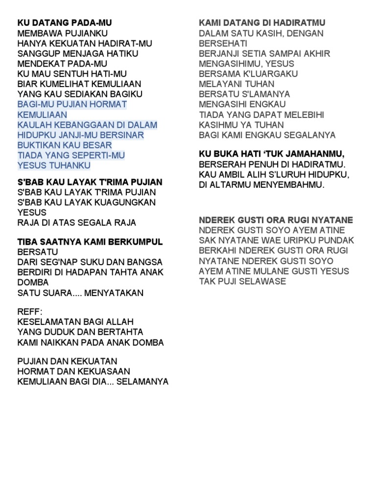 lagu penutup ibadah yang mengharukan untuk menutup hari dengan ketenangan