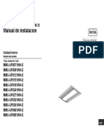 Manual de Instalación: Acondicionador de Aire (Tipo Multi)