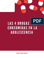 4 Drogas Mas Consumidas en La Adolescencia