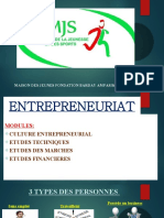 Entrepreneuriat 2022