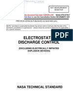 NASA-STD-8739-7 Electrostatic Discharge Control