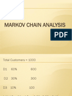 Markov Chain Analysis Part-1