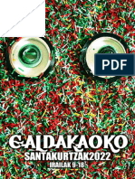 Programa de Fiestas de Galdakao 2022
