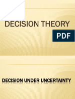 Unit-5 Decision Theory
