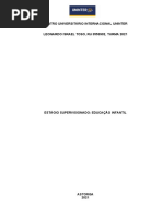 RELATÓRIO ESTÁGIO INFANTIL