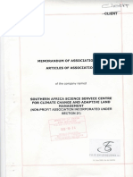 Sasscal Memorandum of Association and Articles of Association English Version Ocr